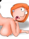 The family from Family Guy enjoys sexual encounters with women